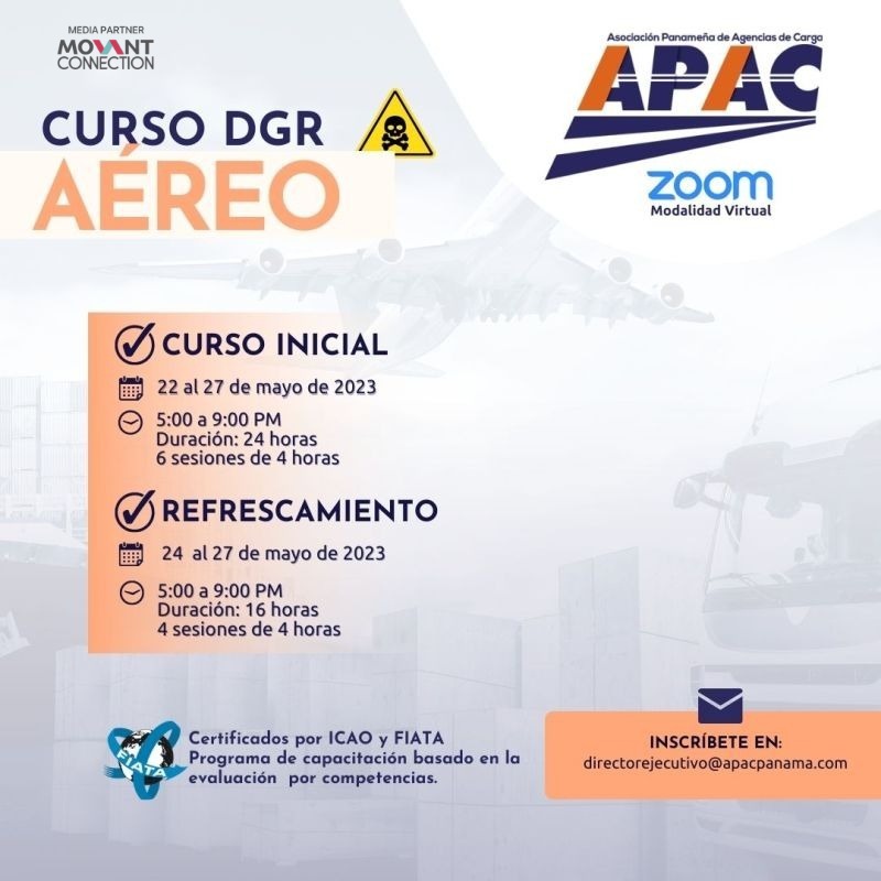 Curso DGR Aéreo APAC